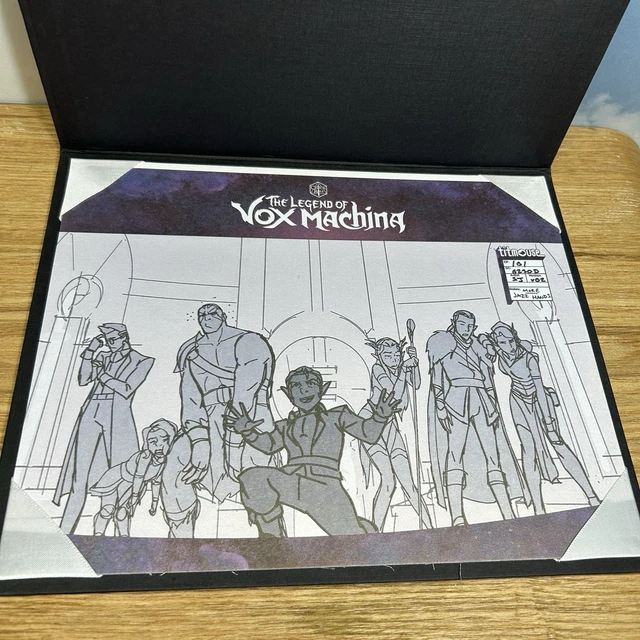 Jeu De Cartes Critical Role – The Legend Of Vox Machina – Kickstarter – NEUF