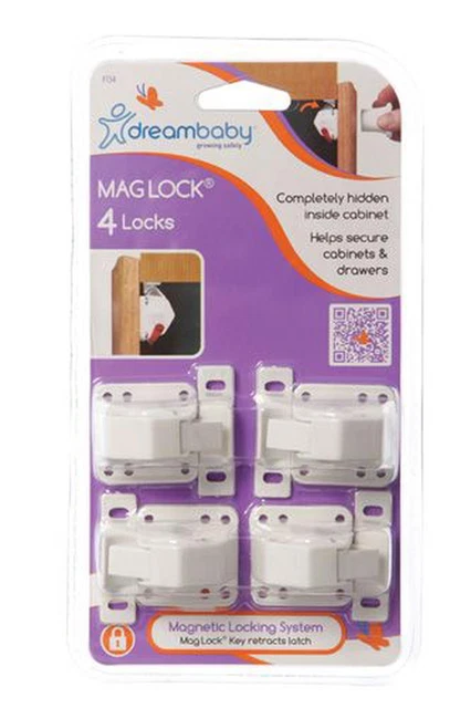 Dreambaby Mag Lock Classic - 4 Locks Dreambaby