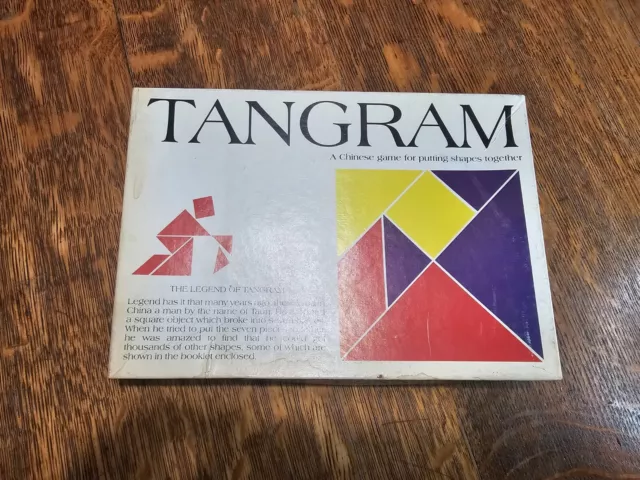 Tangram A juego chino para juntar formas educativo