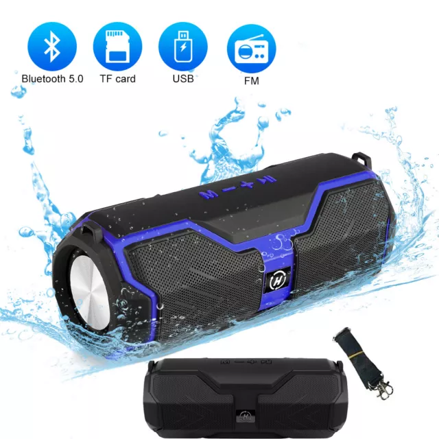 Excellent Sound Wireless Bluetooth Speaker Rechargeable Subwoofer USB Handsfree