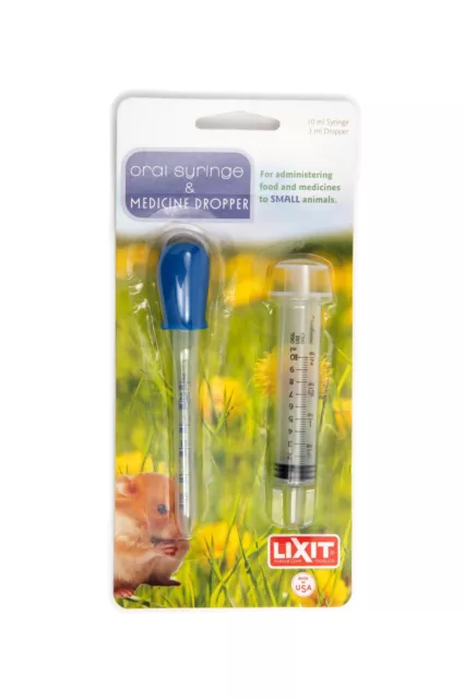 Lixit Dropper and Syringe Combo for Baby Animals