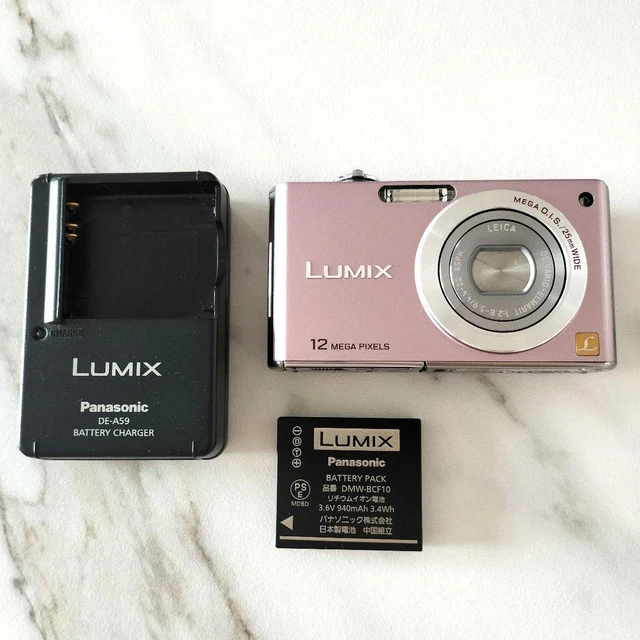 CÁMARA DIGITAL PANASONIC LUMIX DMC FX40 rosa EUR 196,18 - PicClick ES