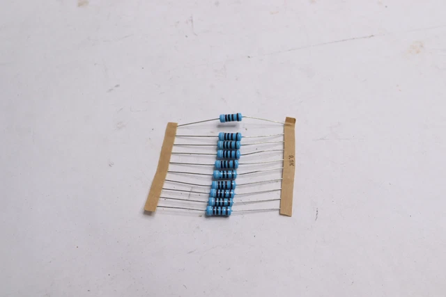 (10-Pk)  Metal Film Resistor Tolerance
