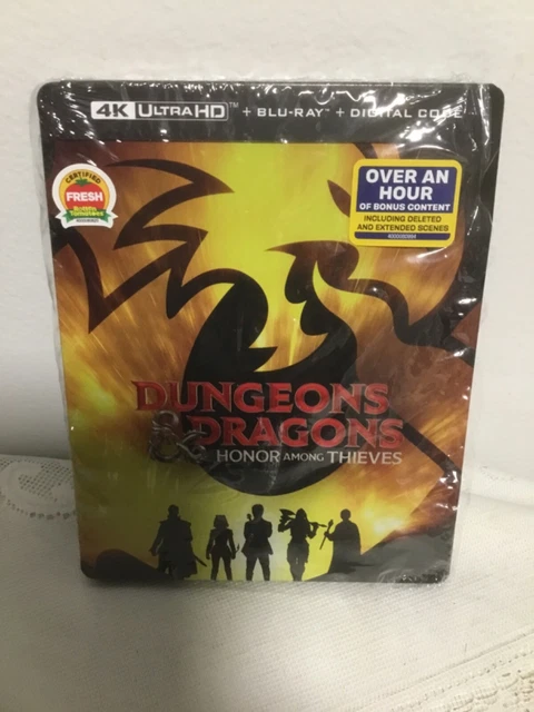 DUNGEONS & DRAGONS Honor Among Thieves 4K Ultra Hd + Blu-Ray 2023 - No