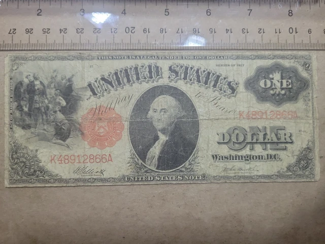 🇺🇸 USA United States 1 Dollar  Series 1917  FR-37  Federal Reserve  022123-20