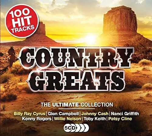 Various Artists - Ultimate Country Greats - Various Artists CD 6KVG The Cheap
