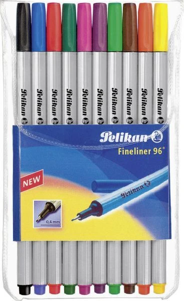 Pelikan Fineliner 96 sortiert im 10er-Etui