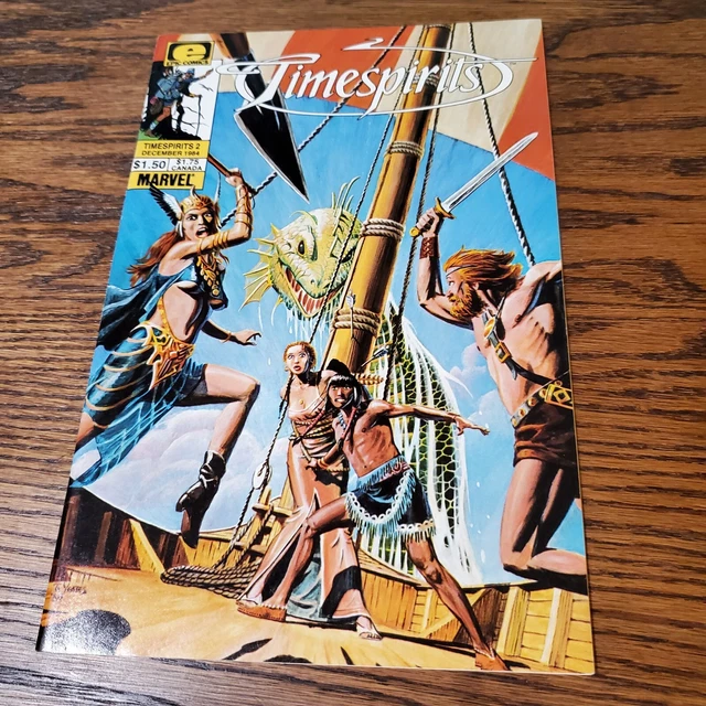 Timespirits #2 (December 1984) Epic Comics Marvel Gorgeous NM Bronze Age Comic
