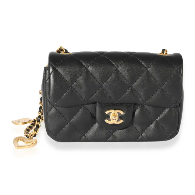 Chanel Pink Quilted Lambskin Mini Flap Bag Never Carried