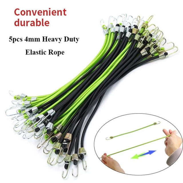 Heavy Duty Elastisches Seil 25-30cm Elastische Bungee-Schnüre  Outdoor-Werkzeug
