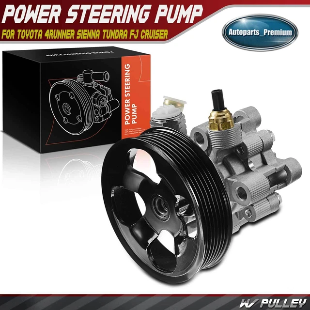 POWER STEERING PUMP w/ Pulley for Toyota Sienna 20072010 FJ Cruiser