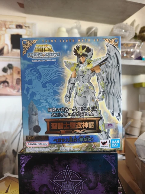 Saint Seiya Myth Cloth Ex God Cloth Pegasus Seiya V4 figura de Anime