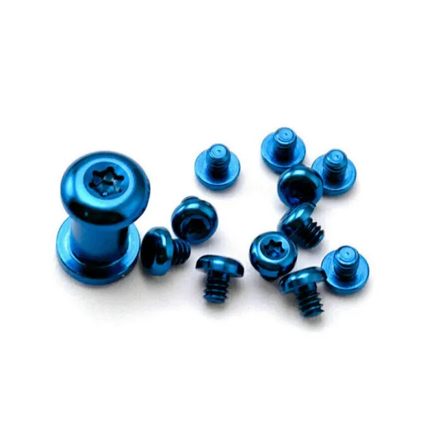 Blue Replacement Titanium Screws Alloy Spindle Set Mount Screws for Bugout 535