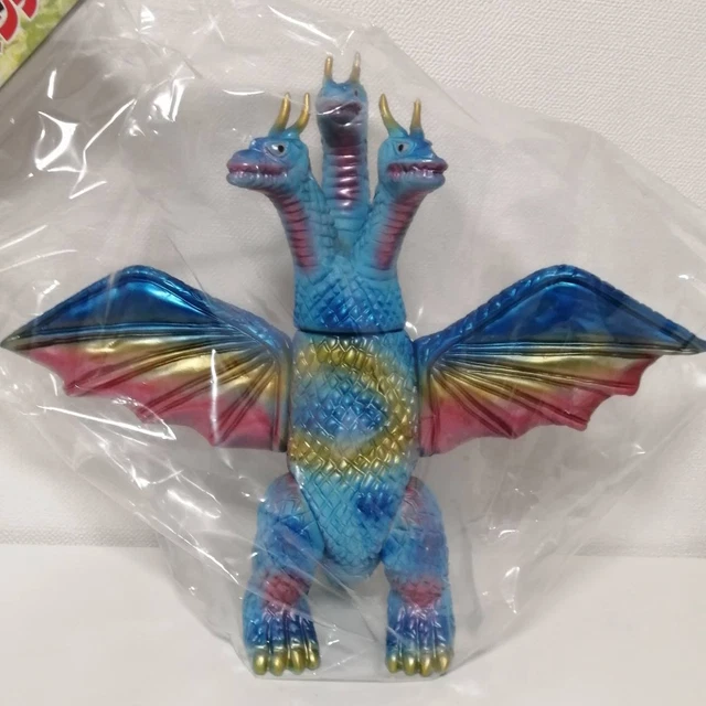 BULLMARK SOFT VINYL King Ghidorah Blue Inspection Godzilla Ultraman M1