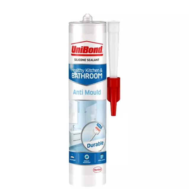 Unibond Silicone pour Sanitaires Anti-schimmel Joint Mastic D'Étanchéité