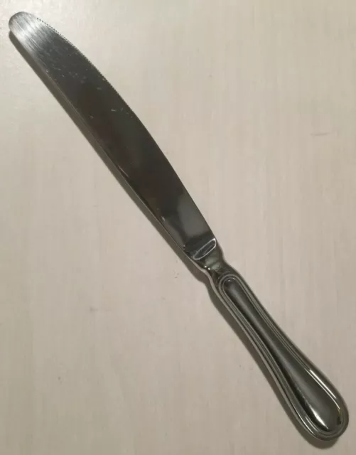 Calderoni FW Flatware Stainless OXFORD Dinner Knife 18/10 Italy 9 7/16" Calderoni FW Flatware Stainless OXFORD Dinner Knife 18/10 Italy 9 7/16"