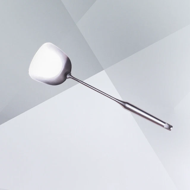 1 pieza de utensilios de mezcla de espátula espátula freír girador wok