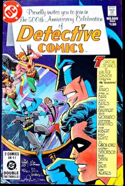 DETECTIVE COMICS #500 FN BATMAN GIANT SIZED Aparo Giordano DC PHANTOM STRANGER