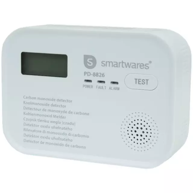 Smartwares FGA-13081 Détecteur de monoxyde de carbone FGA-1308