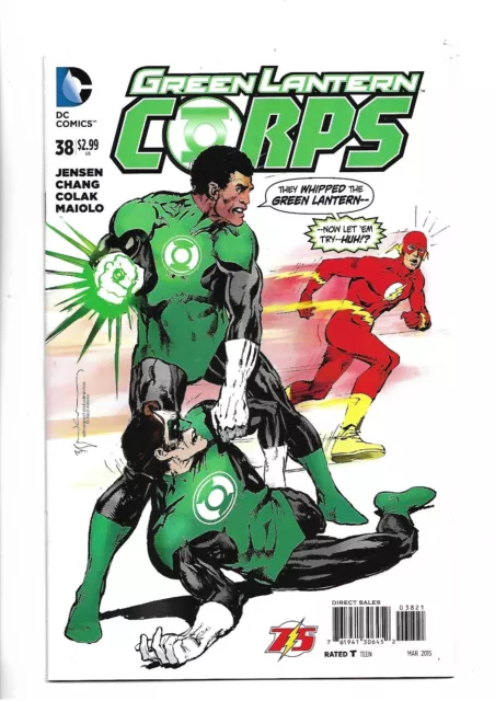 DC Comics - Green Lantern Corps Vol.3 #38 Flash variant (Mar'15) NM