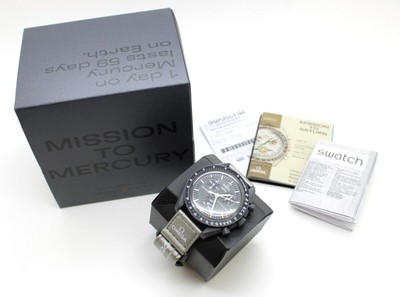 SWATCH X OMEGA Bioceramic Moonswatch Mission to Mercury $499.00 - PicClick