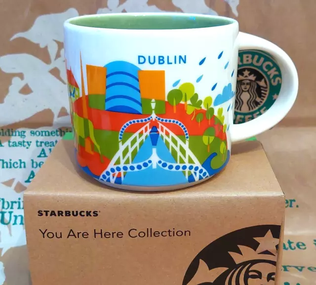 TAZZE DA CAFFÈ Starbucks DUBLINO/IRLANDA/FINLANDIA yah, nuove+inutilizzate  per kean-2390 :-) EUR 174,99 - PicClick IT