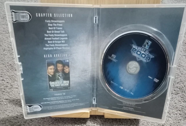 Best Of 2004 Afl Footy Show DVD Plus Highlights of Players Reviews Pal 3