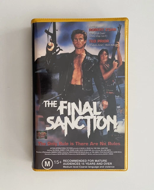 FINAL SANCTION [VHS] Palace Big Box Ex-Rental Video Tape David A. Prior ...