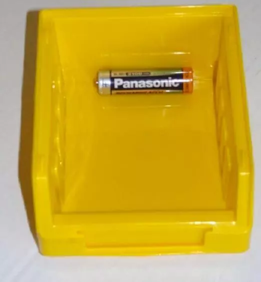 10 Size 1 Yellow Parts Storage Stacking Bin Bins Box