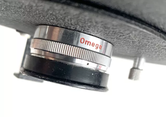Mint Chrome Omega Schneider Componon 50Mm 1:4 Enlarging Lens In D Lens Board