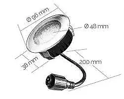 Easy Connect Einbaulicht warmweiß Ø 9,6 cm LED 65456/3700298516210
