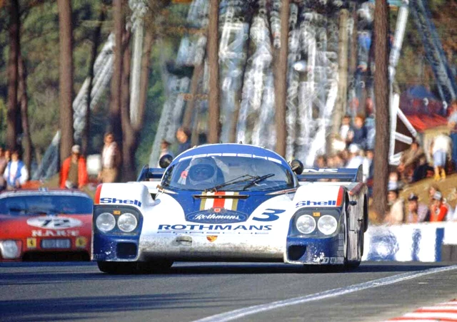 Jürgen Barth, 1982 Le Mans, Porsche 956, A3 Photo