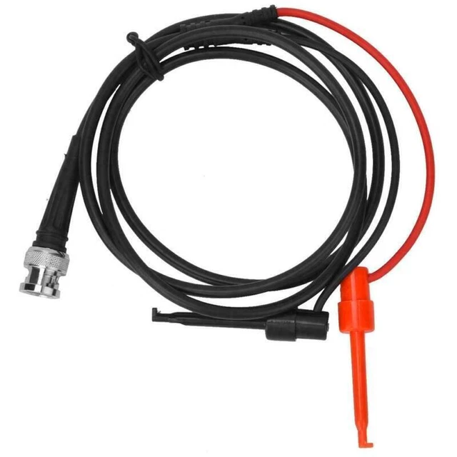 2 Sondenkabel BNC-Adapter für Q9-Anschluss – Digital-Oszilloskop-Tastkopf