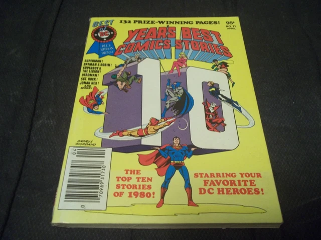 1981 Best of DC Blue Ribbon Vol 3 #11 Year`s Best Comics Stories  vf/nrmt unread