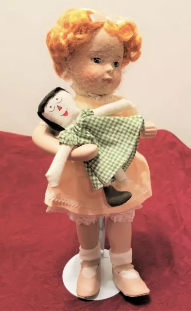 12" Porcelain Doll LOVE IS BLIND Royalton Bessie Pease Gutmann NEW In Box w/COA