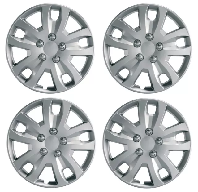 Set 4 x Deep Dish 16" Wheel Trims Hub Caps fits Vauxhall Astra Van