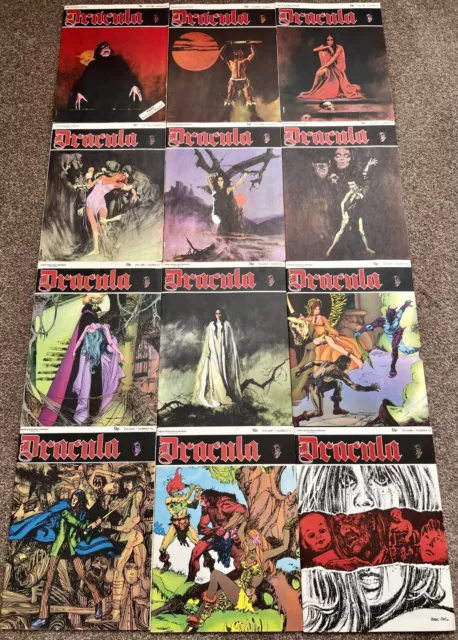 New English Library DRACULA magazines