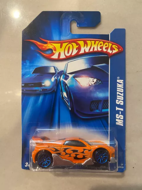 2006 Hot Wheels Collector #209 MS-T SUZUKA Orange w/Blue 10 Spoke wheels