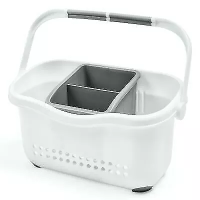 Large Kitchen Sink Washing Up Utensils Drainer Tidy Caddy Storage Organiser