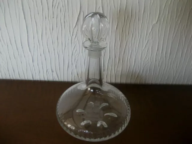 Vintage Orrefors Schweden Designer Karaffe Decanter Nachlass signiert TOP