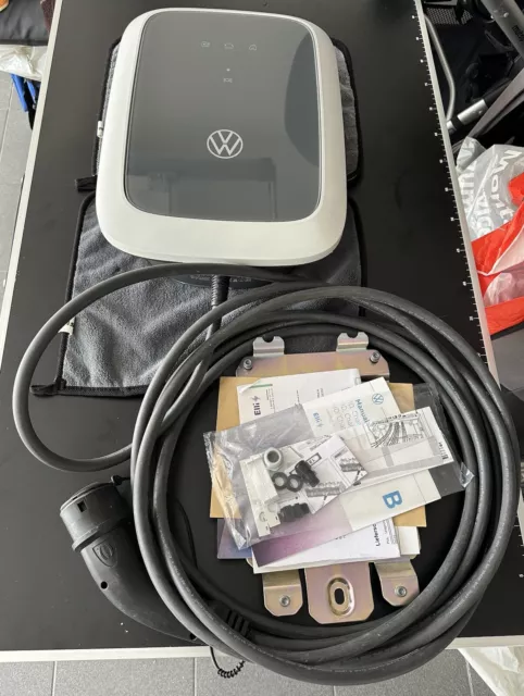 11KW PV Überschussladen Wallbox VW Elli ID Charger Connect RFID 7,5m Typ 2