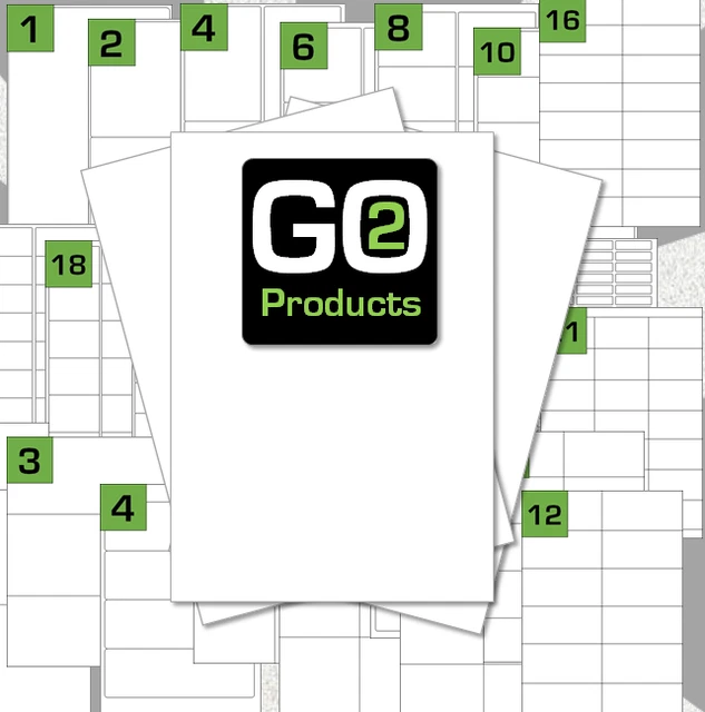 INKJET &amp; LASER printable labels on A4 Self adhesive Sticky Sheets ...
