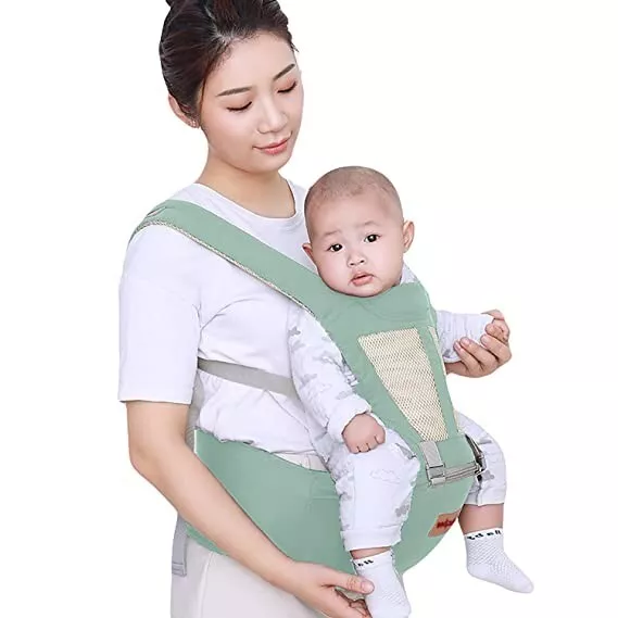 Baybee 6 in 1 Ergo Hip Seat Baby Carrier with 6 Carry Positions, Baby Carrier