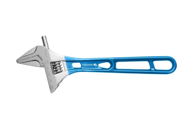 Hogert Technik Clé à molette HT1P564 256mm Acier chrome-vanadium 334g