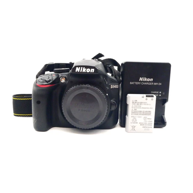 MINT Nikon D D3400 24.2 MP Digital SLR Camera - Black (Body Only) #18