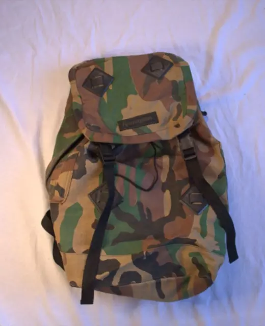 Remington Camouflage Vintage Multi Pocket Hunting Backpack/day pack woodland