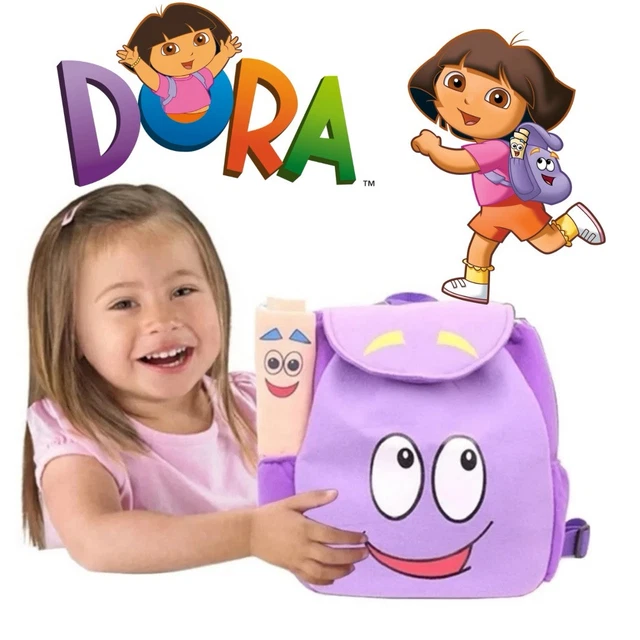 DORA THE EXPLORER Rucksack Kinder Schule Mit Karte Map Ostergeschenk ...