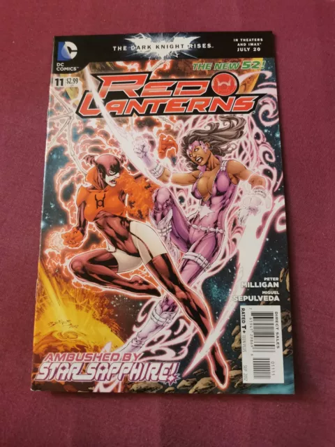 Red Lanterns # 11 NM 2012  Star Sapphire ! New 52 ! Combined UK P&P Discounts !