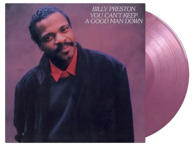 Billy Preston - You Can't Keep A Good Man Down 2022 Pink Marbled Vinyl LP New