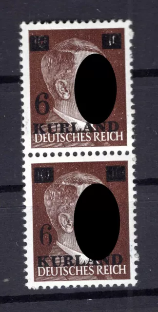 Kurland 2I+II PAAR ** MNH POSTFRISCH 85EUR (B5113